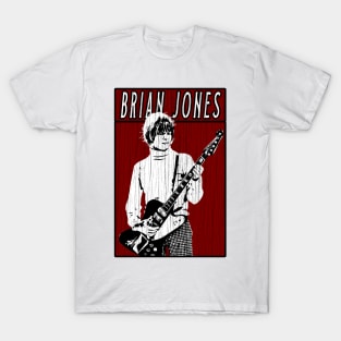 Vintage Retro Brian Jones T-Shirt